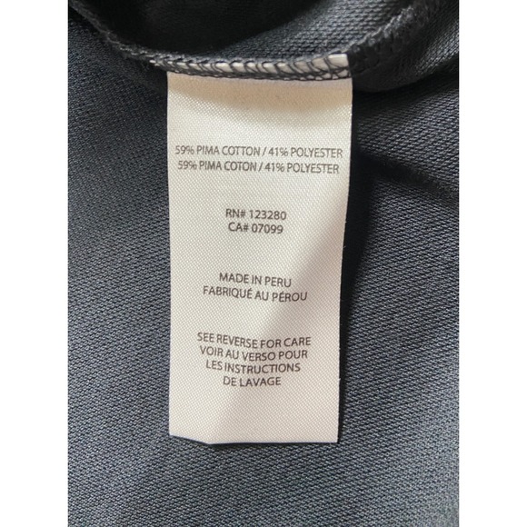 Travis Mathew Bushwood Polo Shirt‎ Mens Small Purple Black Golf Country Club - Picture 6 of 9